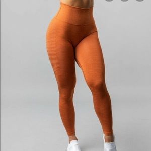 Alphalete Halo Leggings Burnt Orange Small
